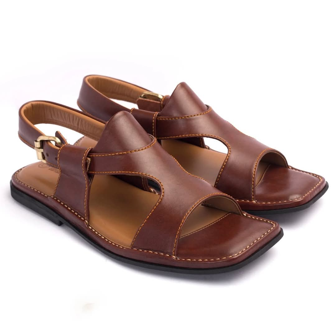 Brown Panjedar Chappal